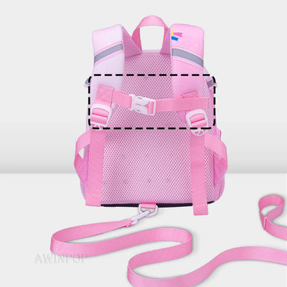 Girls' School Backpacks Pink Unicorn Schoolbag For Kindergarten Children Kids School Bags Students Pack Mochilas Kawaii Bolsa