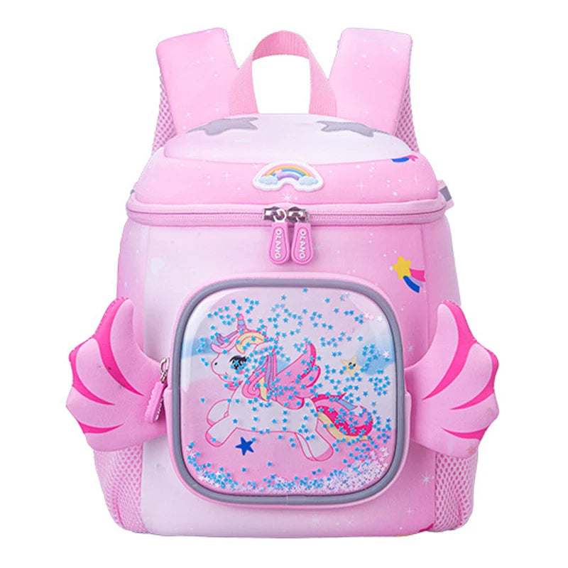 Girls' School Backpacks Pink Unicorn Schoolbag For Kindergarten Children Kids School Bags Students Pack Mochilas Kawaii Bolsa