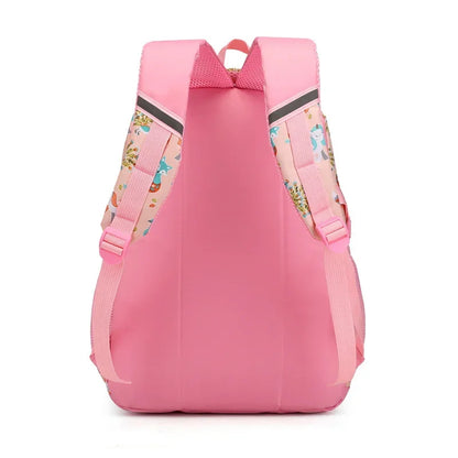 Girls School Bags Children Primary Backpack animal Print Princess Schoolbag Cute Cartoon Kids Bookbags Mochila Escolar
