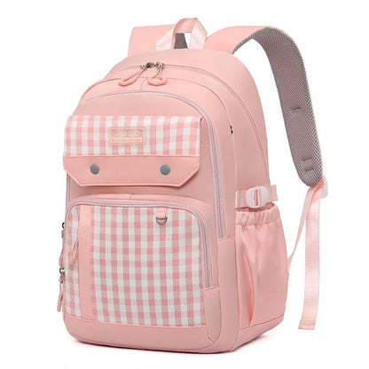 Girls School Bags for Teenagers Student Primary School Backpack Kids Large Capacity Casual College Style Schoolbags