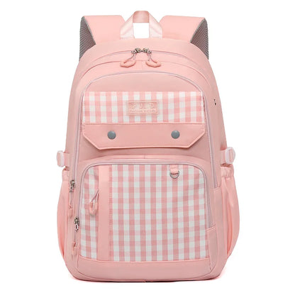 Girls School Bags for Teenagers Student Primary School Backpack Kids Large Capacity Casual College Style Schoolbags