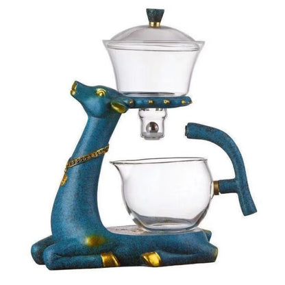 Glass Tea Pot Magnetic Water Diversion For Kitchen Loose Infusers Kettles Cooking Tea Maker Infuser Tetera Magnetic Teapot Set
