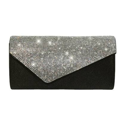 Glitter Purses and Handbags Envelope Evening Clutch Crossbody Bags Wedding Party Shoulder Bag for Women Gilrs