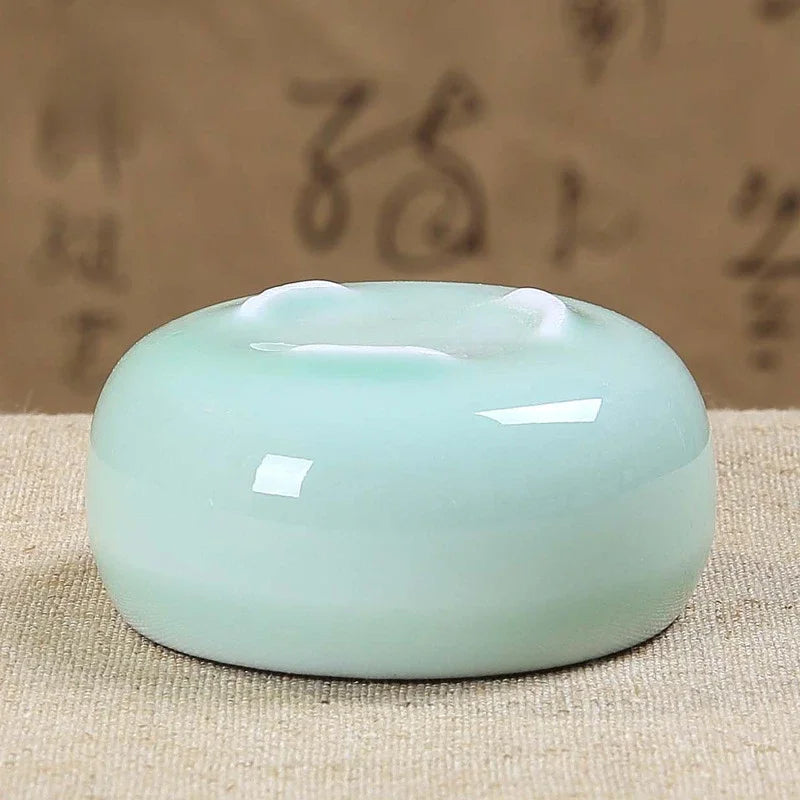 Golden Fish Tea Cup Bowl Longquan Celadon Porcelain Teacups Chinese Teapot Home Decor Ceramic Handmade Teaware Cups