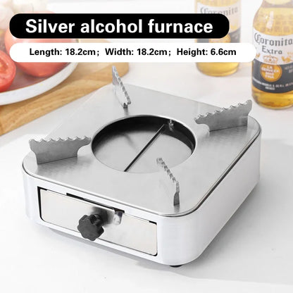 Golden Korean Army Hotpot Thickened commercial double ear Frying pan Dry pot basin Stainless steel Spanish seafood rice pot