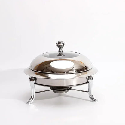 Golden Stainless Steel Alcohol Stove Household Commercial Removable Small Chafing Dish Solid Fuel Boiler Cooking Hot Pots
