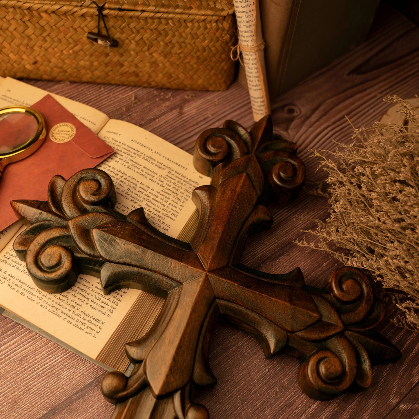Gorgeous Wooden Cross Beech 3D Carving Crafts Home Church Wall Decoration Religious Wood Carving Gifts Free Shipping