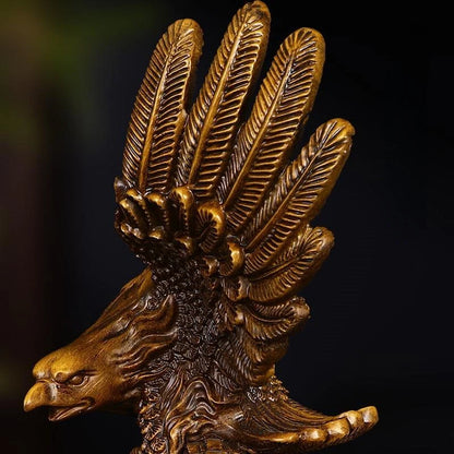Grand Exhibition Grand Plan Dapeng Eagle Decoration New Chinese Office Home Decoration Company Opening Gift
