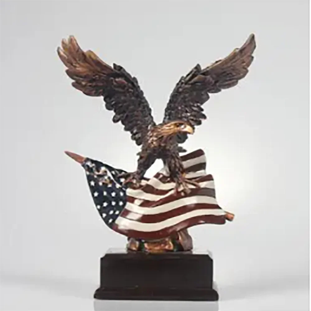 Grand vision USA Eagle Ornament Creative home wine cabinet statue art office Abstract animal decoration