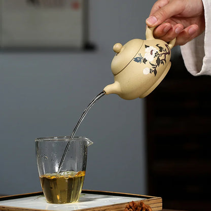 Green Clay Jade Milk Pot, Zisha Teapot, Yixing Handmade Pot,  Purple Clay Drinkware for Puer, Green, Black, Chinese