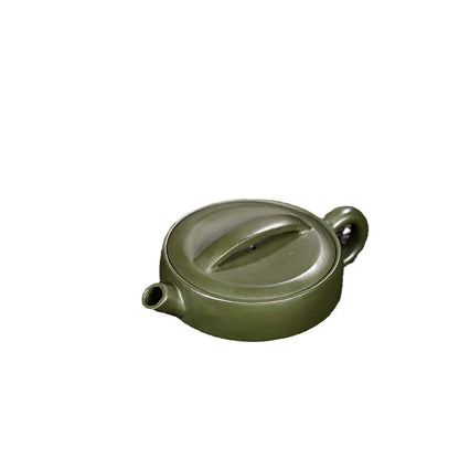 Green Clay Large Mouth Purple Clay Pot Tea Set High-end Brocade Box Packaging