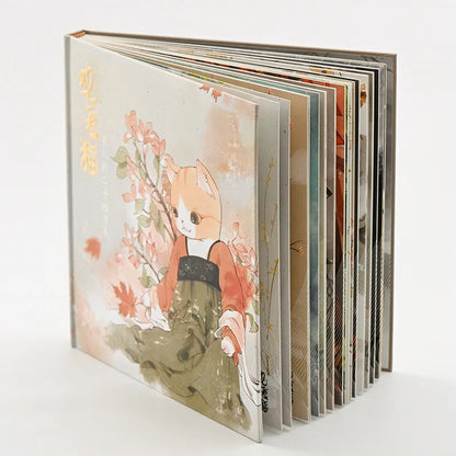 Guanfu Museum Cultural and Creative Gifts Our 24 Solar Terms Stamp Album Solar Terms Folk Customs and Cultural Relics Special St