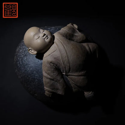 Guanfu Museum Decoration Taiwan Ironstone Free Creative Crafts Study Antique Shelf Decoration Tea Ornaments Holiday Gift to Give
