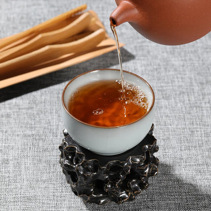 Guanfu Museum Grand View Green Song Cup Official Kiln Household Jingdezhen Kung Fu Tea Cup Ceramic Official Kiln Official Glaze