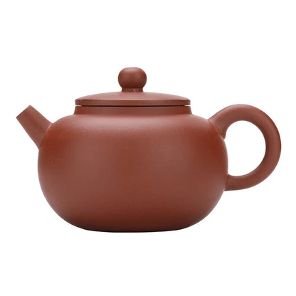 Guanfu Museum HR Zisha Teapot Yixing Plain Cement Real Zisha Zisha Teapot Oolong Tea Tieguanyin Pu'er Teapot Kung Fu Teapot Tea