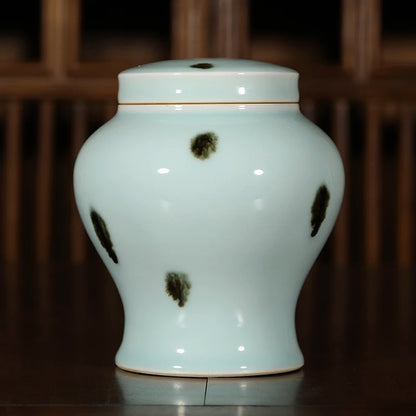 Guanfu Museum Highly Recommended Guanfu Dudu Series-Longquan Celadon Official Longquan Celadon Feiqing Tea Cup Office Water Cup