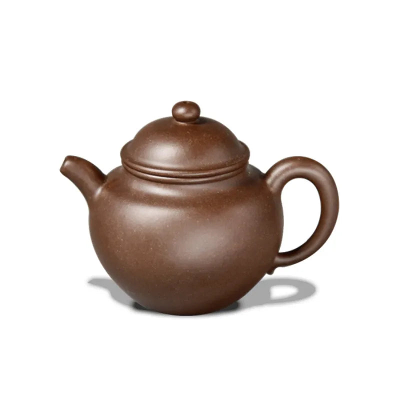 Guanfu Museum PCs Purple Clay Teapot Yixing Real Purple Clay Oolong Tea Pu'er Dahongpao Tea Kombucha Teapot Home Office Teapot T