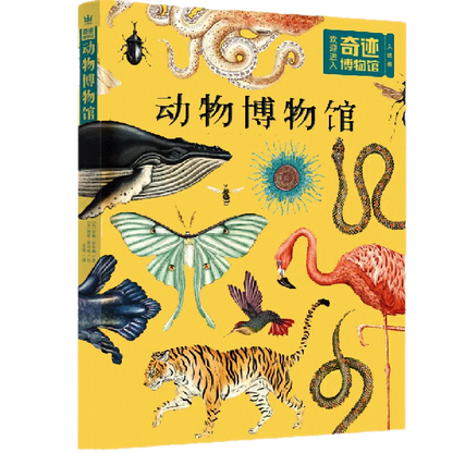 Guanfu Museum Recommended "Animal Museum-Your All-Day Finger Museum" (Miracle Museum Series) British Author Illustrator Six Life