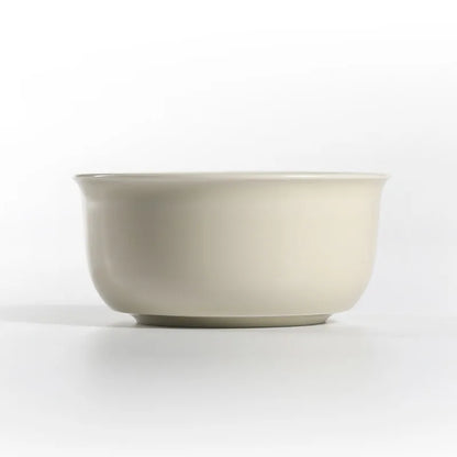 Guanfu Museum Recommended Ding Ware Series Master Cup White Porcelain Tea Cup Carved Flower Print Handmade Tea Cup Single Cup Ku