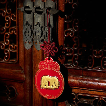 Guanfu Museum Recommended Gold Red Envelope for the Year of the Tiger 999 Pure Gold New Year Zodiac Red Envelope 2022 New Year G