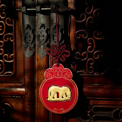 Guanfu Museum Recommended Gold Red Envelope for the Year of the Tiger 999 Pure Gold New Year Zodiac Red Envelope 2022 New Year G
