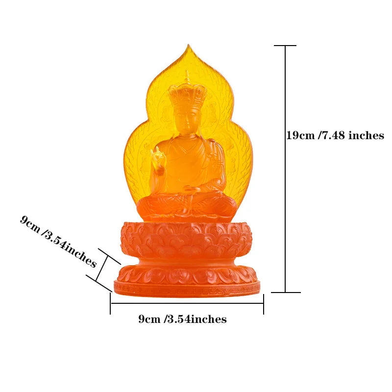 Guanyin, King of Tibet, PharmacistFigure decoration Buddha  Resin Art Sculpture luxury home decor Statue room Office accessories