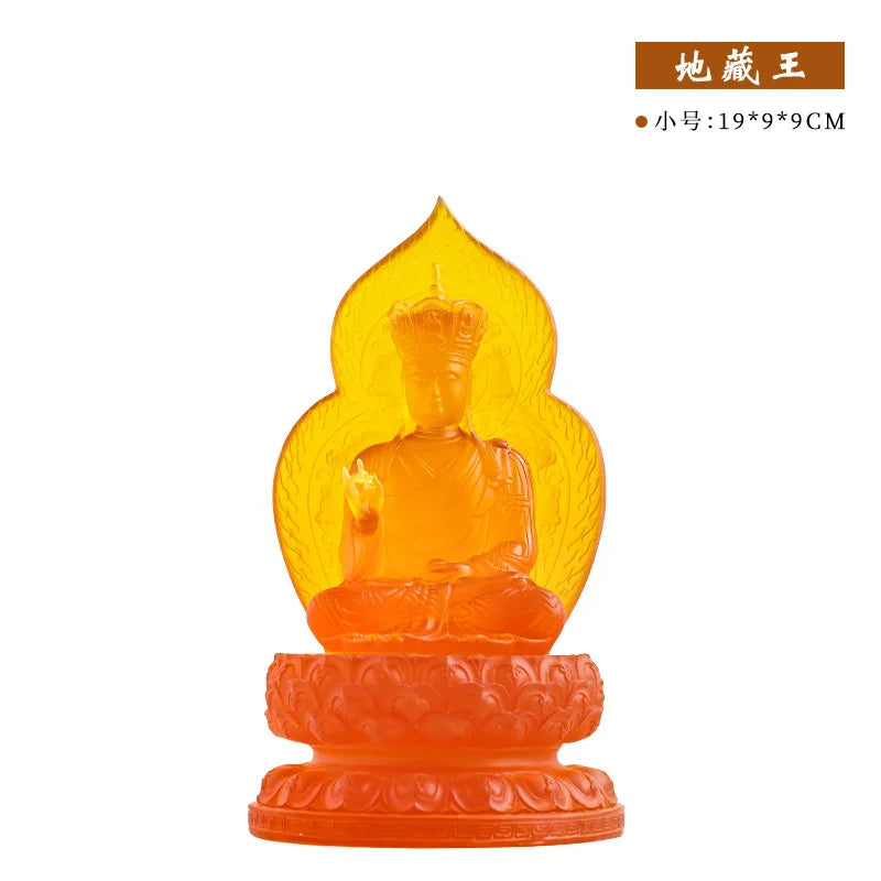 Guanyin, King of Tibet, PharmacistFigure decoration Buddha  Resin Art Sculpture luxury home decor Statue room Office accessories
