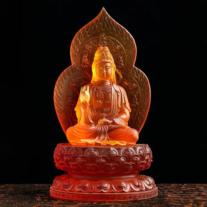 Guanyin, King of Tibet, PharmacistFigure decoration Buddha  Resin Art Sculpture luxury home decor Statue room Office accessories