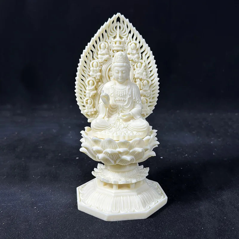 Guanyin,  Tathagata Figure Decoration Statue Resin sculpture Luxury Home Living Room Office Feng Shui Statue Free Delivery