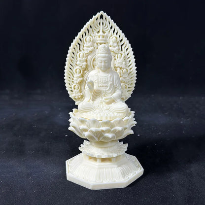 Guanyin,  Tathagata Figure Decoration Statue Resin sculpture Luxury Home Living Room Office Feng Shui Statue Free Delivery