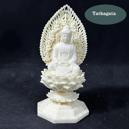 Guanyin,  Tathagata Figure Decoration Statue Resin sculpture Luxury Home Living Room Office Feng Shui Statue Free Delivery