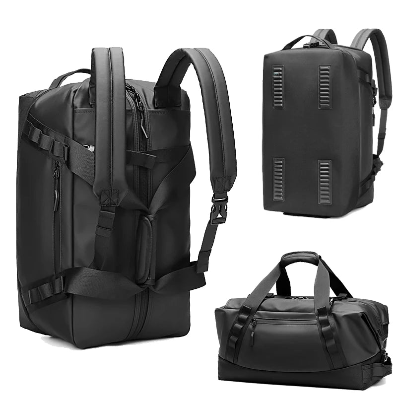 Gym Bag Black Handbag Crossbody Dry and Wet Separation Sport Waterproof Fitness Backpacks Travel Large Capacity Bags for Man New