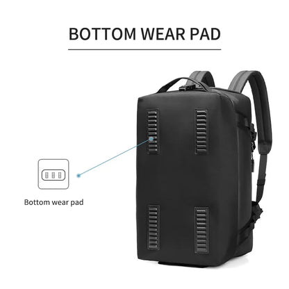 Gym Bag Black Handbag Crossbody Dry and Wet Separation Sport Waterproof Fitness Backpacks Travel Large Capacity Bags for Man New