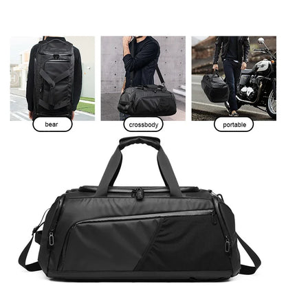 Gym Bag Dry-wet Separation Training Bag Waterproof Large Capacity Luggage Bag Sports Travel Fitness Gym Handbag Backpack