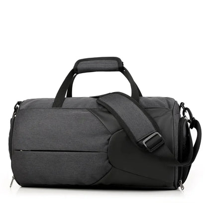 Gym Bag for Men & Women with Shoe & Wet Compartment - Duffle Bag for Travel, Sports, Fitness & Workout Carry on Weekender Bag