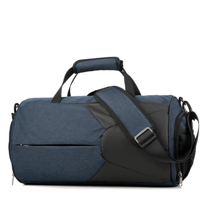 Gym Bag for Men & Women with Shoe & Wet Compartment - Duffle Bag for Travel, Sports, Fitness & Workout Carry on Weekender Bag
