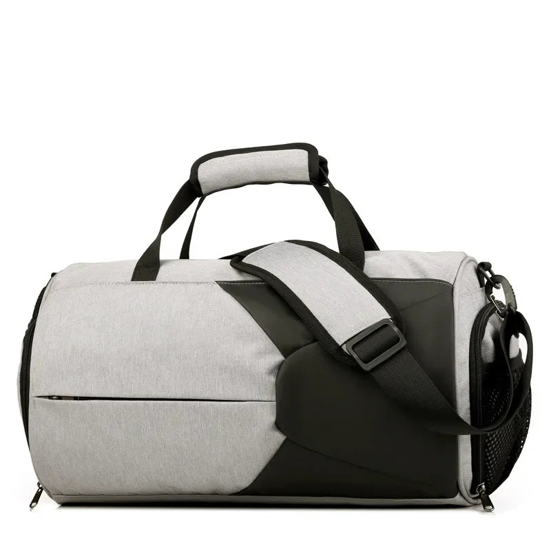 Gym Bag for Men & Women with Shoe & Wet Compartment - Duffle Bag for Travel, Sports, Fitness & Workout Carry on Weekender Bag