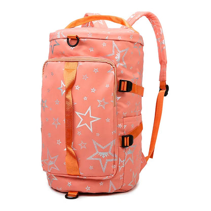 Gym Travel Carry on Duffel Bag Womens Mens with Shoes Compartment and Wet Pocket for Plane Sport Swimming Yoga Hospital Holdalls