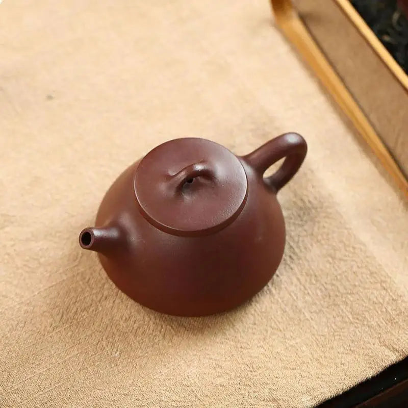 Zisha Zisha Teapot Yixing Handmade Kung-Fu Teaware, Purple Clay Drinkware, Green and Black Chinese Tea