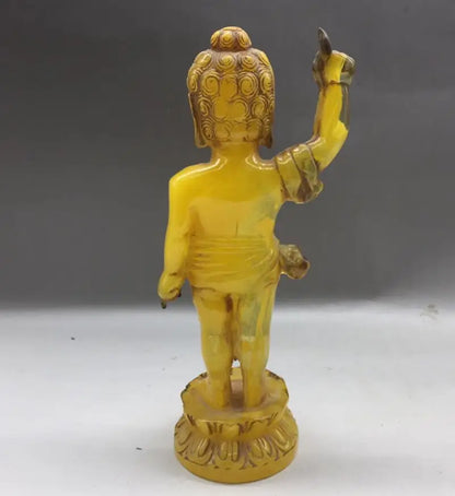 China imitation beeswax Sakyamuni crafts statue