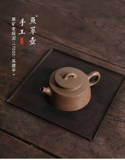 Monohydrate yixing pot are recommended by ore pure manual kung fu tea set # mud fish jar pot collection 175 ml
