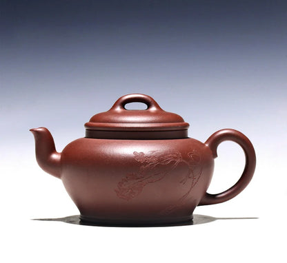 Monohydrate hall yixing ores are recommended by hand purple clay teapot days incense pot of 265 ml of kung fu tea set