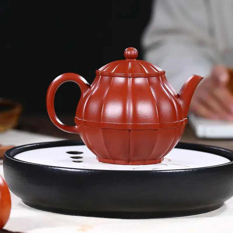 Zisha Teapot, Yixing Handmade Pot, Kung-Fu Teaware, Purple Clay, Drinkware for Puer, Green, Black, Chinese