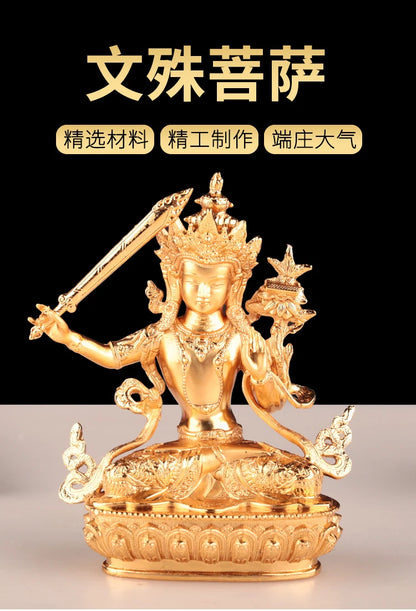 Hengfo products Manjusri Bodhisattva documents Samantabhadra Bodhisattva worship Buddha statues Pusa home Buddhist temple