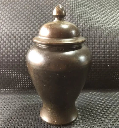 China seiko brass plus thick small jar crafts statue
