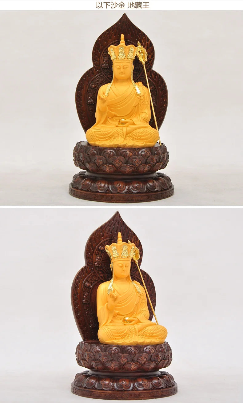 Resin avalokitesvara porch buddhist temple consecrate Buddha sitting room store household adornment handicraft TV ark shiva