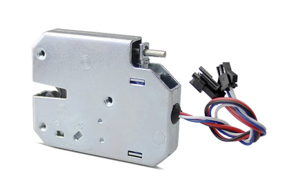 Solenoid lock DC 12V Mini Electric Lock Smart Cabinet Lock Cupboard Case Anti-Theft Lock Universal  mailbox lockWith feedback