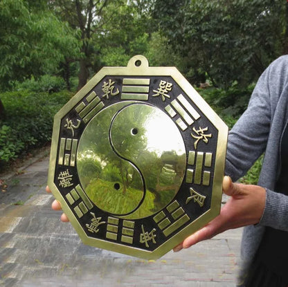 HOME Courtyard company efficacious Money Drawing exorcise evil spirits talisman FENG SHUI Auspicious Taichi bagua magic mirror