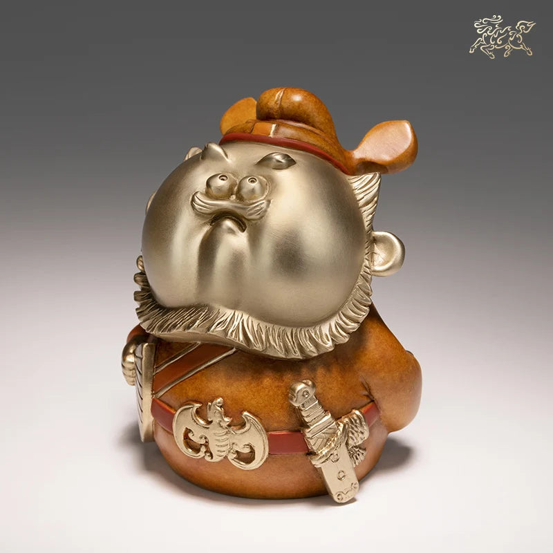 HONG KONG Asia HOME Store Talisman Mascot TIAN SHI ZHONG KUI Exorcism bring Good luck Bless family bronze carving statue