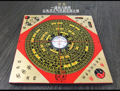 HOT SALE -Geomantic master tool-HOME OFFICE efficacious JIN MU SHUI HUO TU Town house money drawing 8 Diagrams FENG SHUI LUO PAN